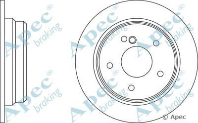 APEC BRAKING dsk626 -  Тормозной диск